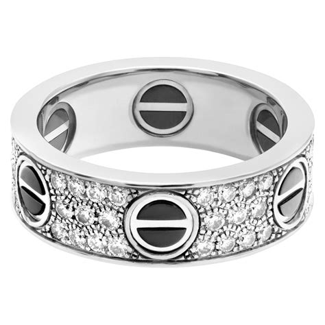 screw ring cartier|cartier love ring with diamonds.